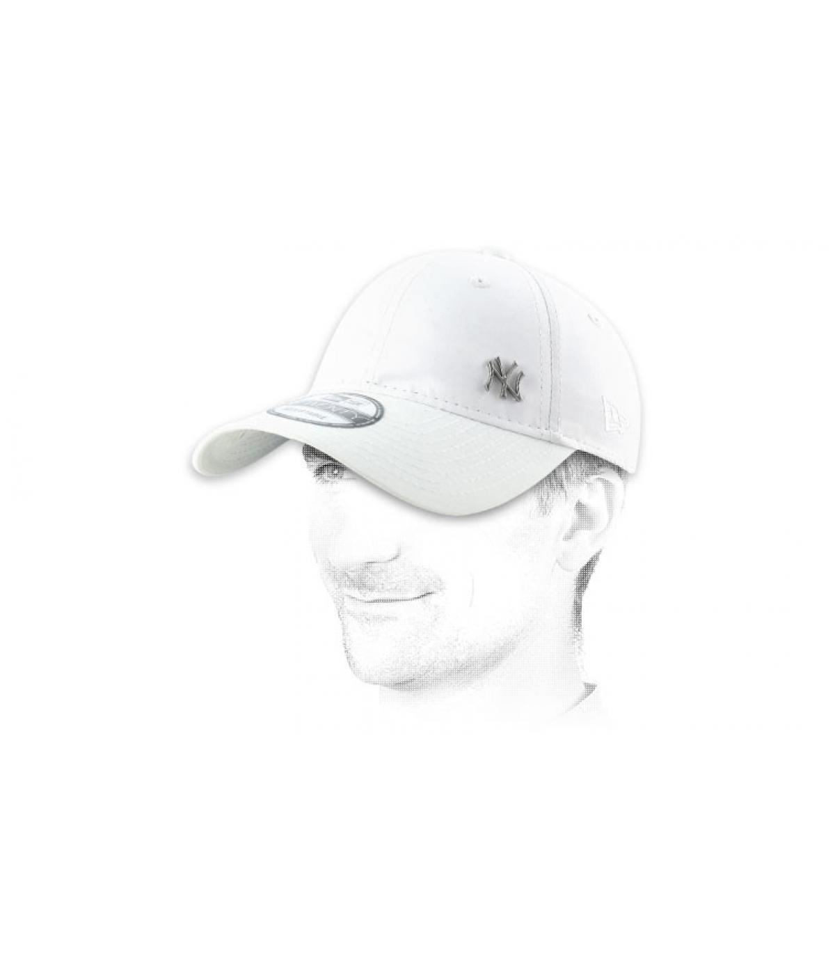 MLB flawless logo NY white